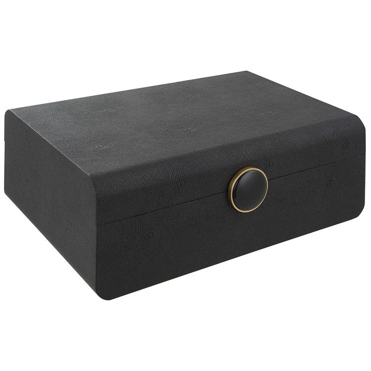 Sleek Decorative Black Box