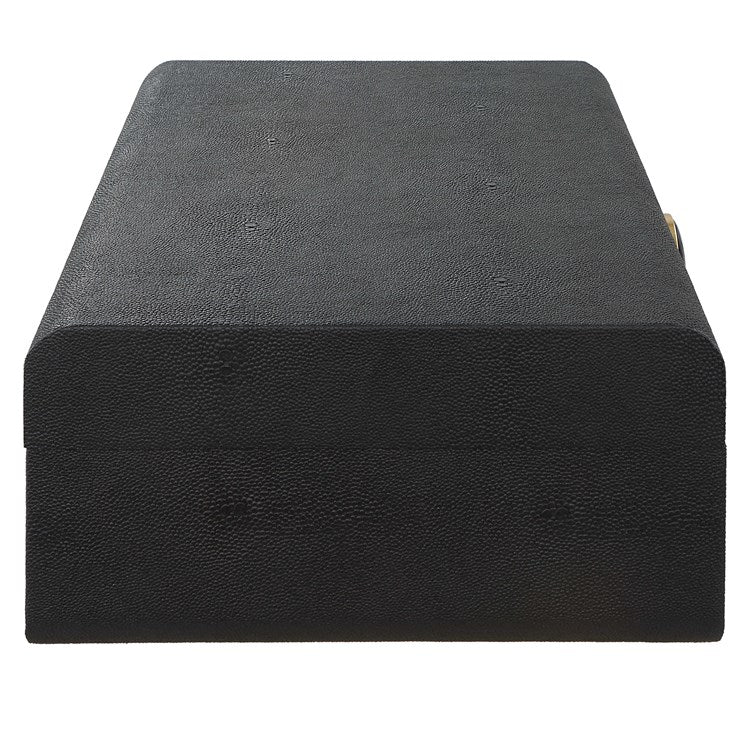 Sleek Decorative Black Box