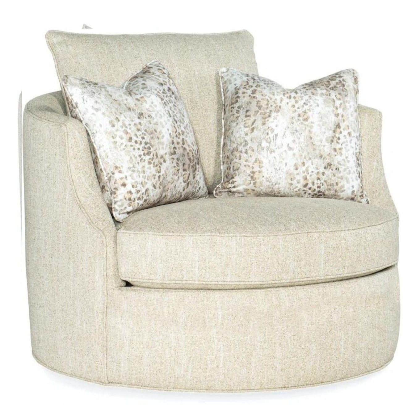 Chair & 1/2, swivel, 40x42x38