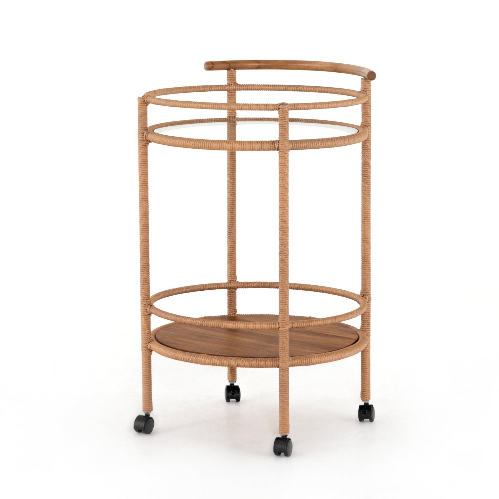 Round w/casters 22x23x36h