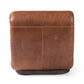 Italian chestnut leather swivel