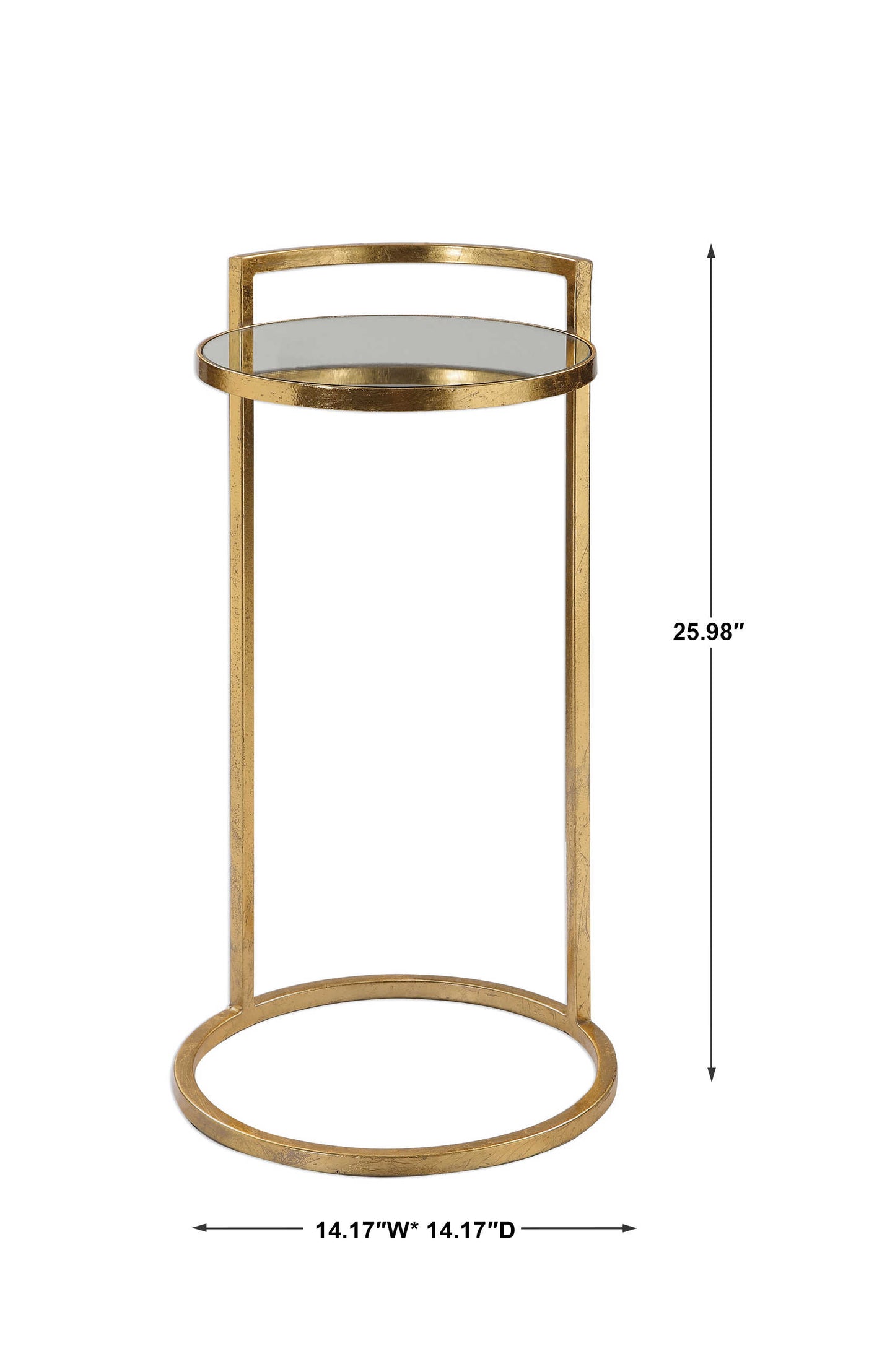 Bright, Gold Accent Table