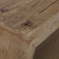 Scooped Reclaimed Elm Wood