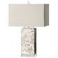 Capiz Shell Lamp