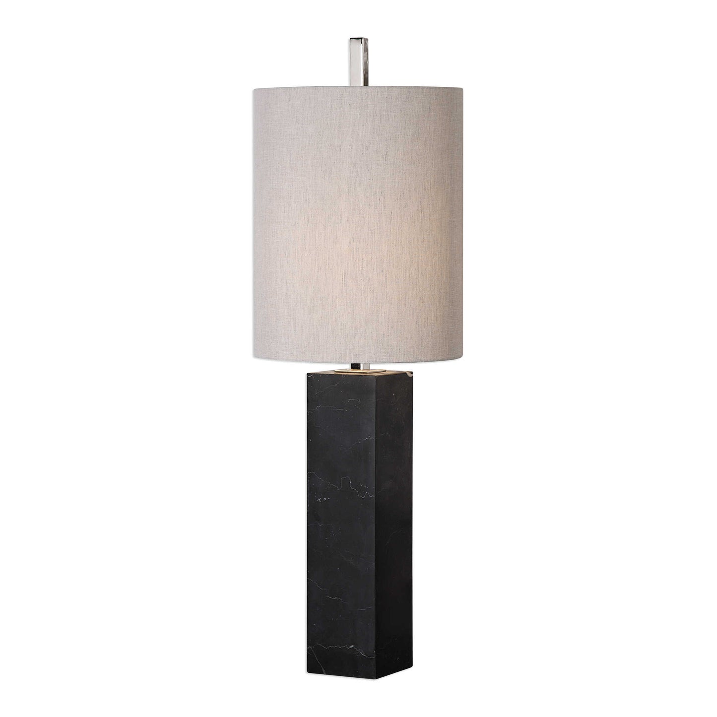 Black Marble Accent Lamp