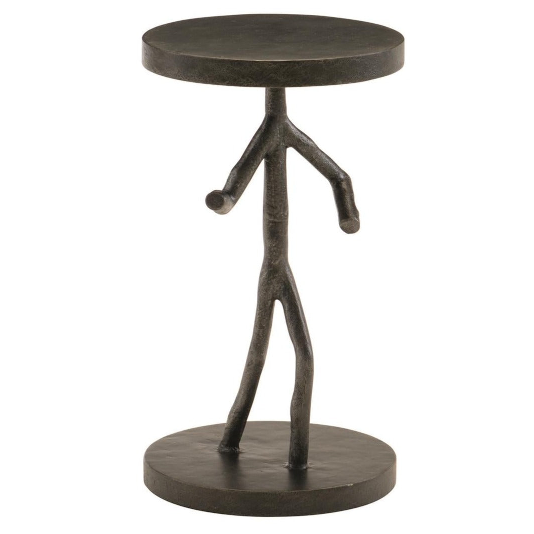 Figure round statue table