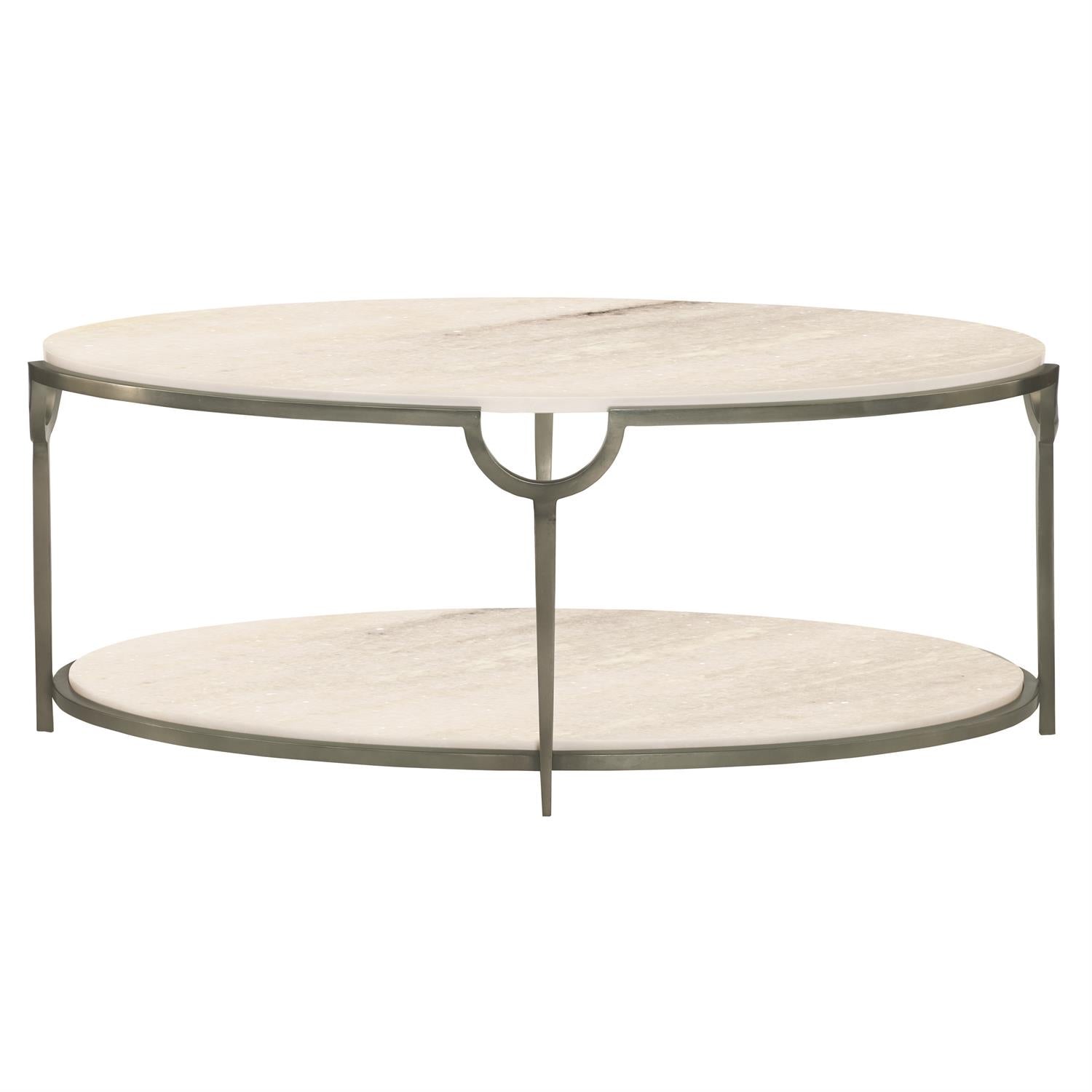 Oval Carrara steel