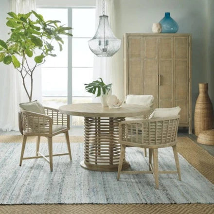 Rattan, driftwood round 48" or 60"