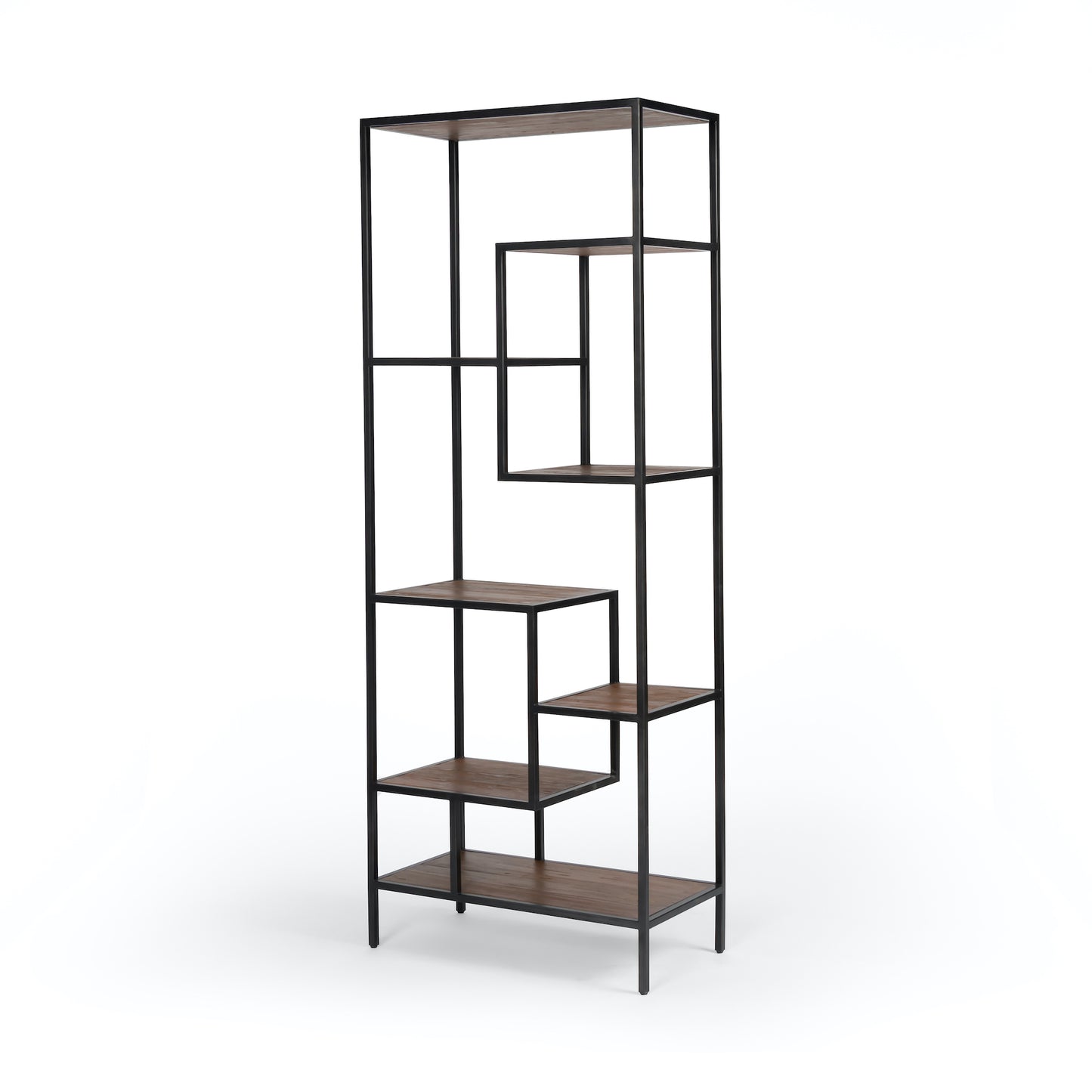 Industrial look bookcase