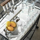 Mirrored bar cart
