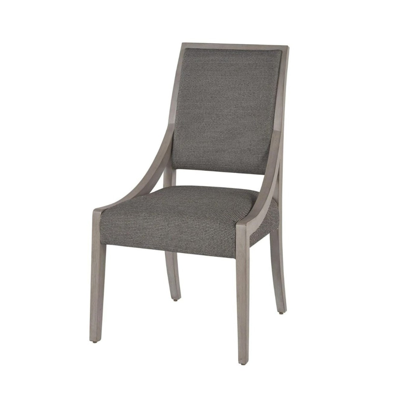 Cushions on wood frame chair