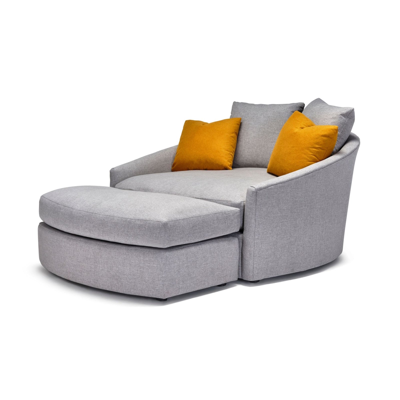 Chair and ottoman