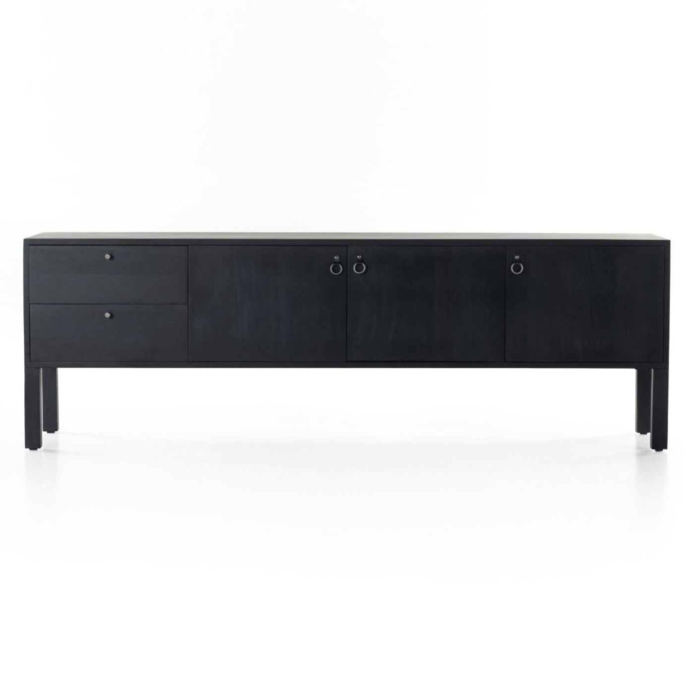black entertain 80x19x26h