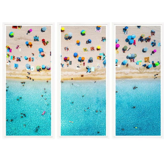 Umbrella beach 67x50h