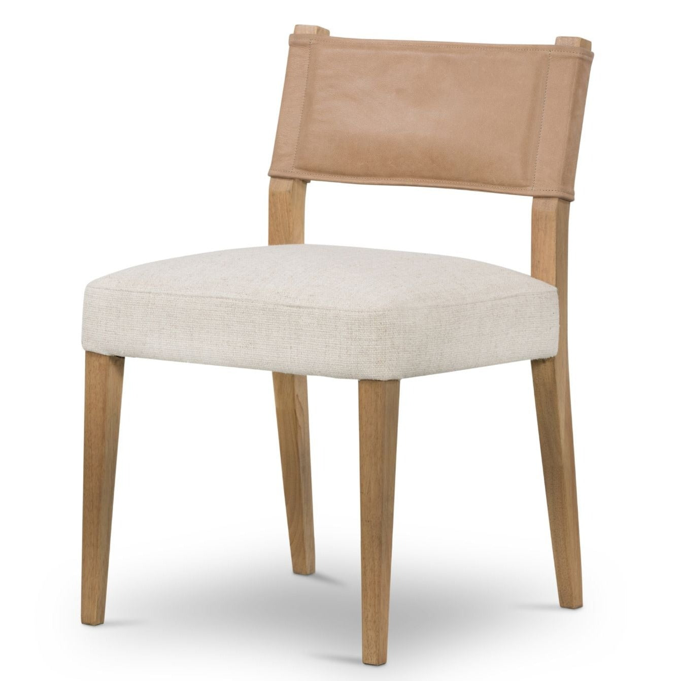 Tan leather chair