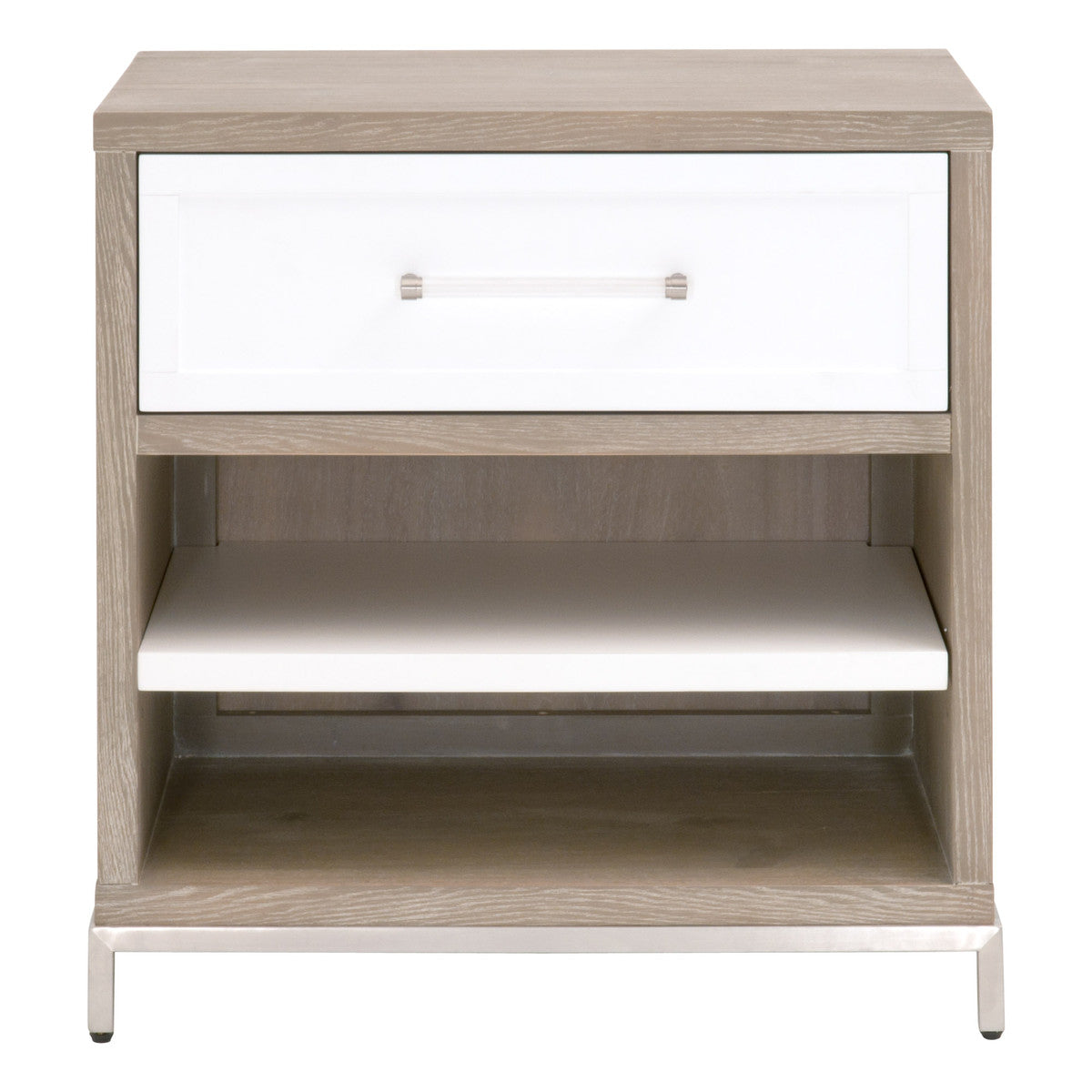 Gray & white 28x18x29h