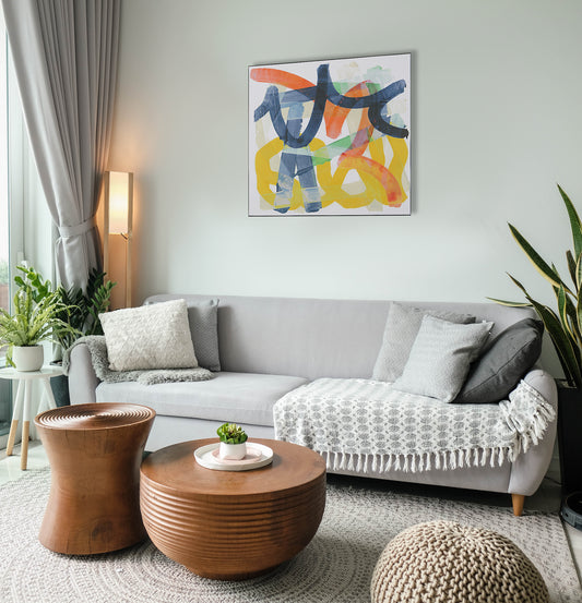 40 x 40 Abstract Wall Art
