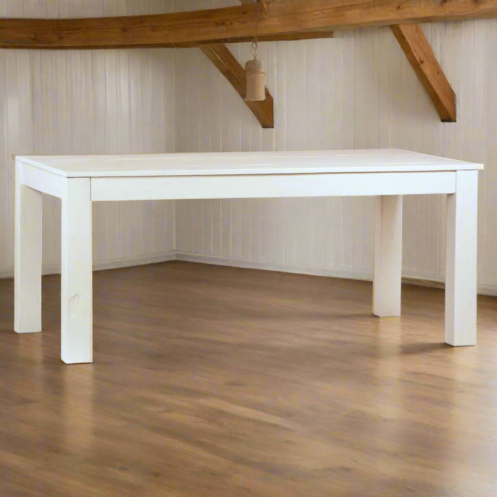 White Pine Farmhouse Dining Table