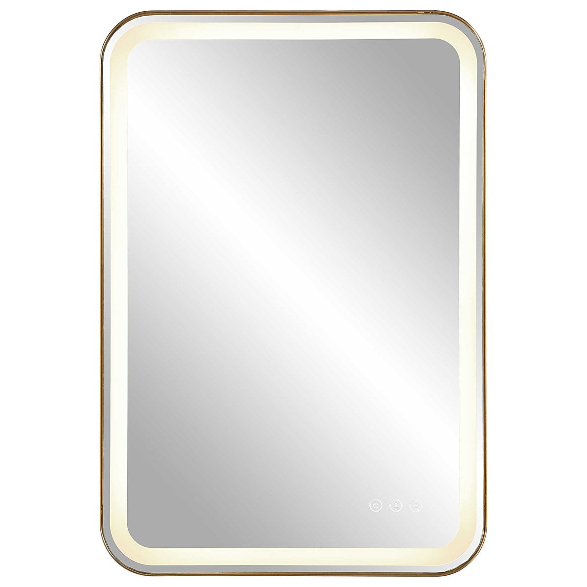 Lightup Gold Makeup Mirror