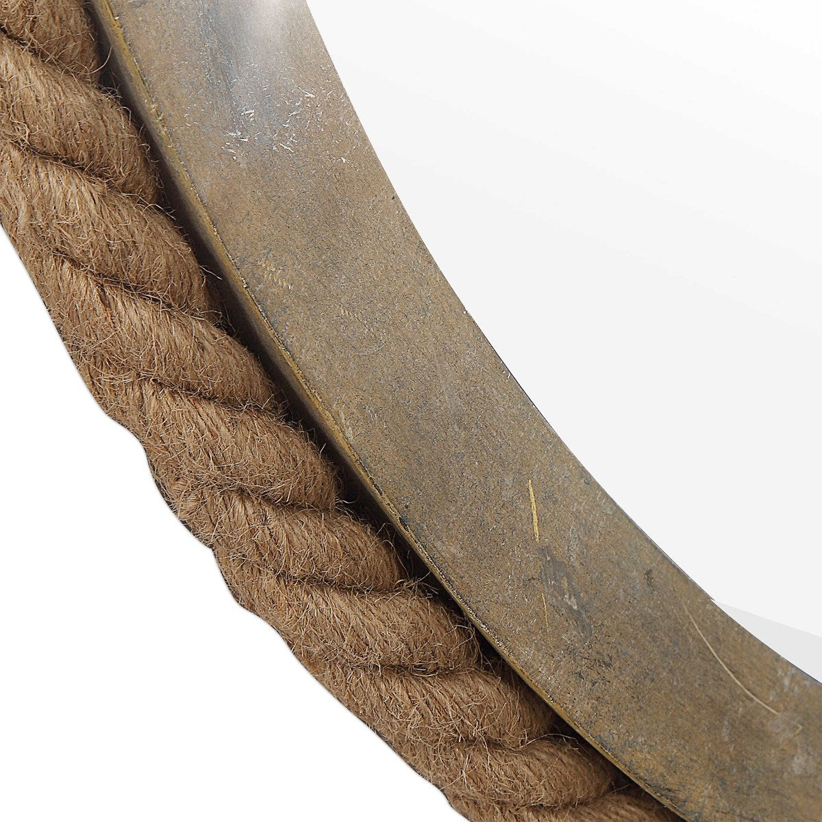 Frame from Nautical Rope Mirror.
