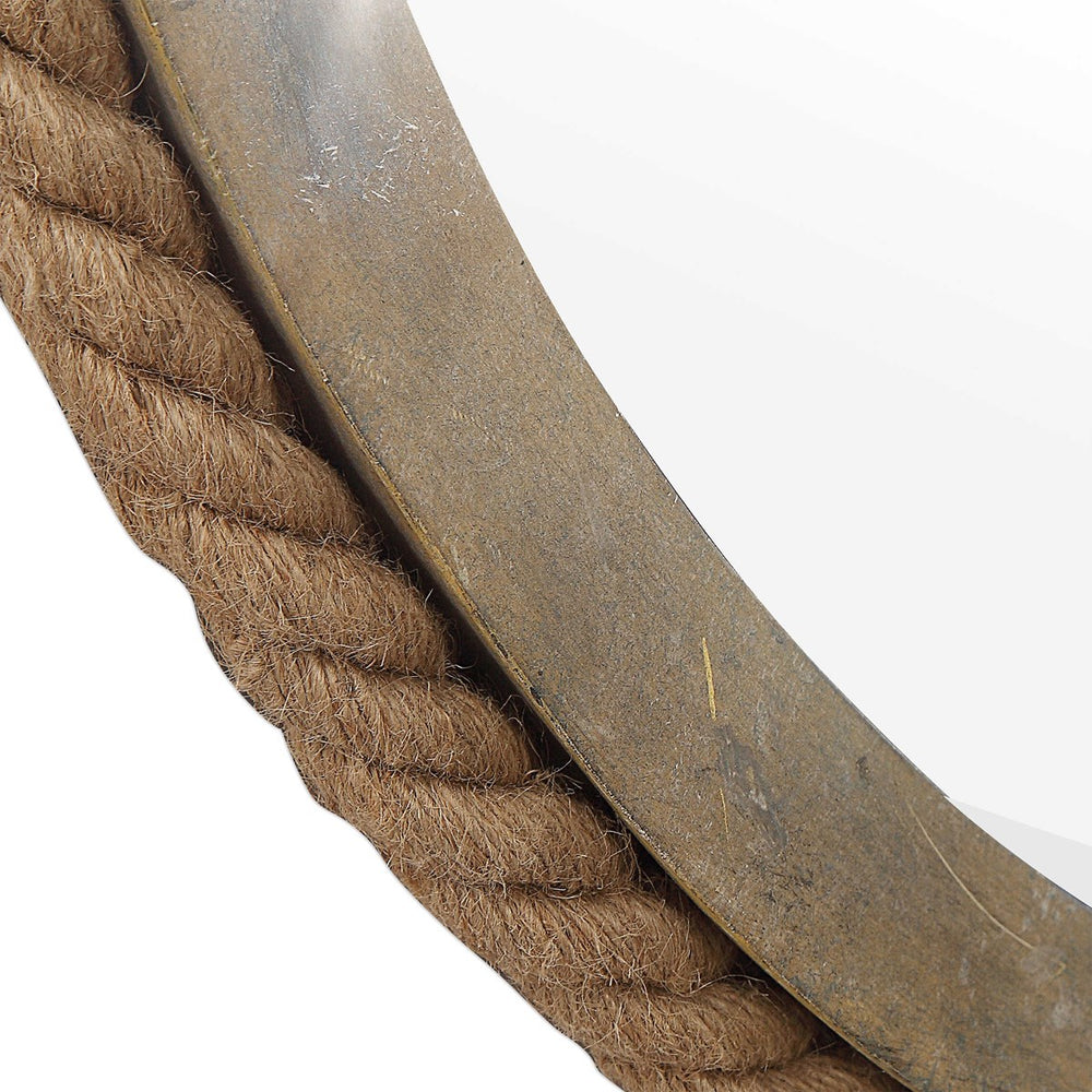 Frame from Nautical Rope Mirror.