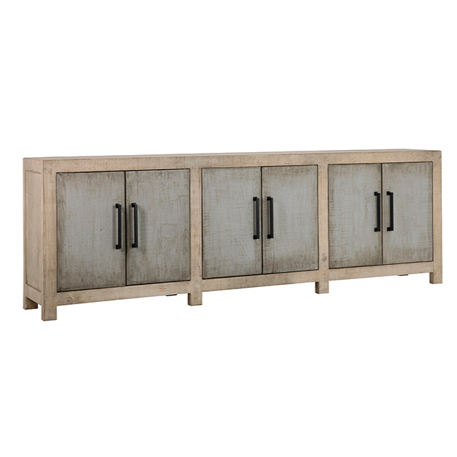 Two tone reclaimed 109(or84")x18x36h