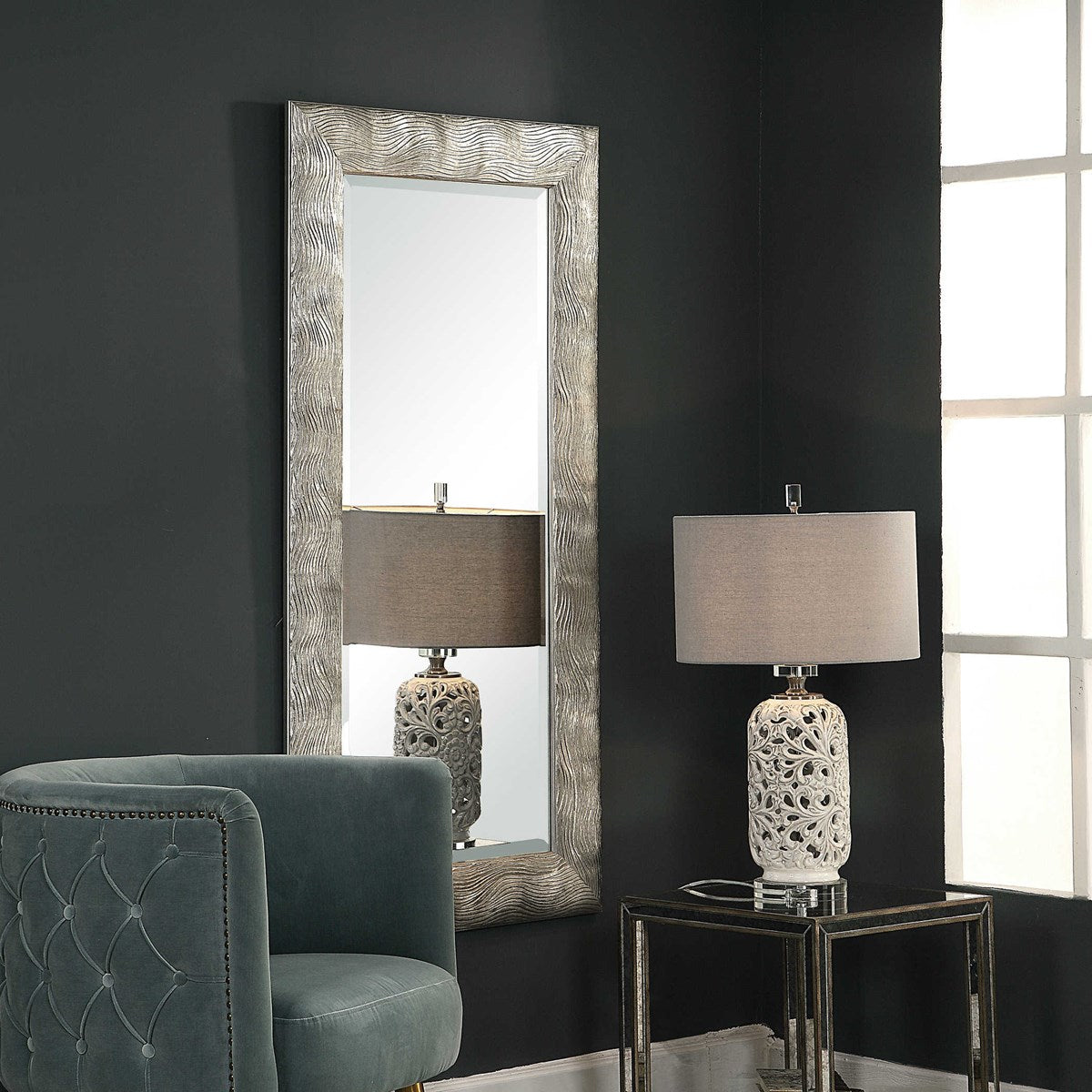 Silver Full Length Mirror